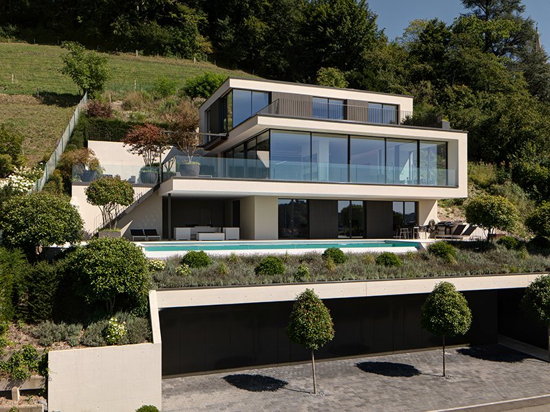 NICOLETTI – Neubau EFH Sonnenbergstrasse Lenzburg, Projektaufnahme 5